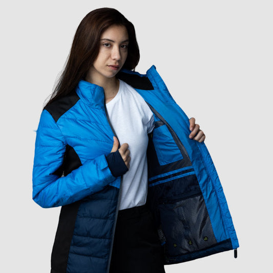 EcoDown Women's Puffer in Blue