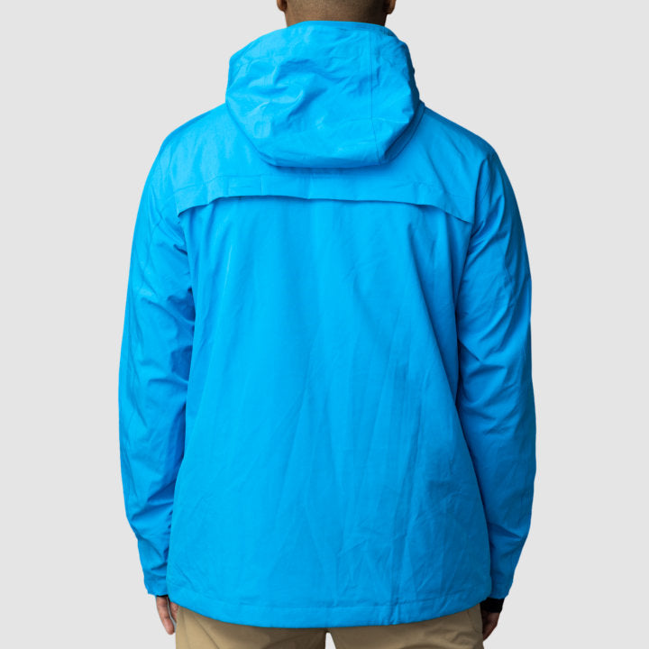 Adventure 2.0 Men's Waterproof Eco Jacket in Light Blue