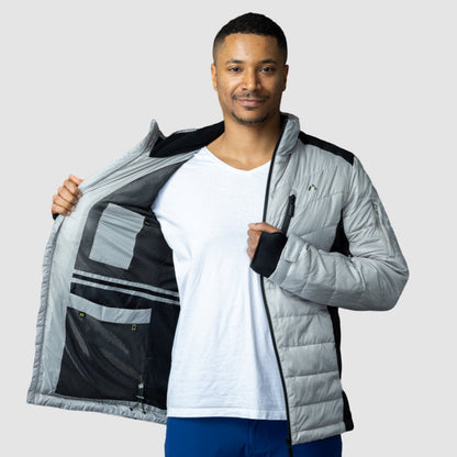 EcoDown Men's Puffer - Gray