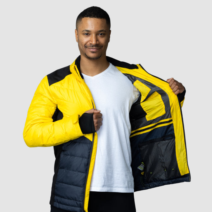 EcoDown Men's Puffer - Yellow