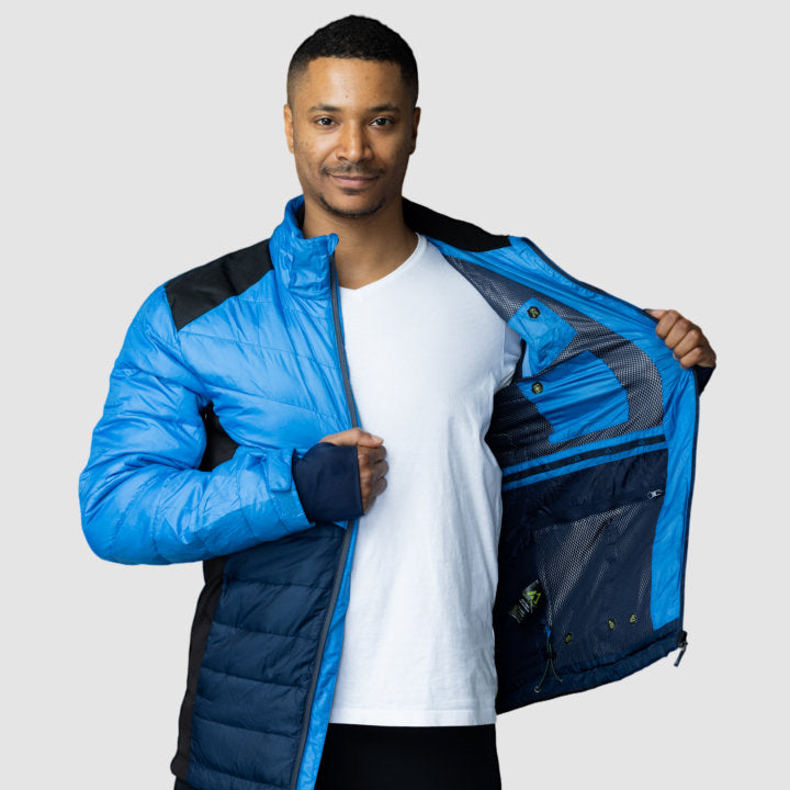 Men's EcoDown Puffer in Blue