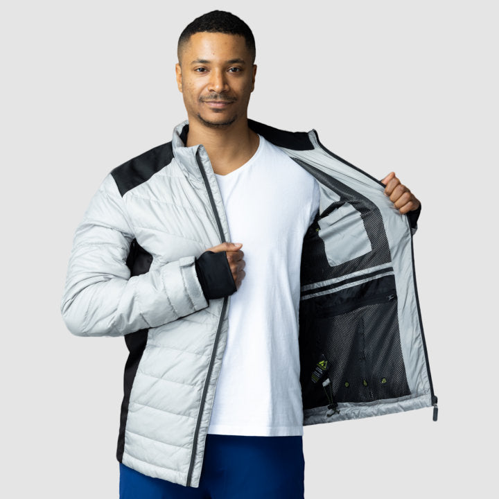 EcoDown Men's Puffer - Gray