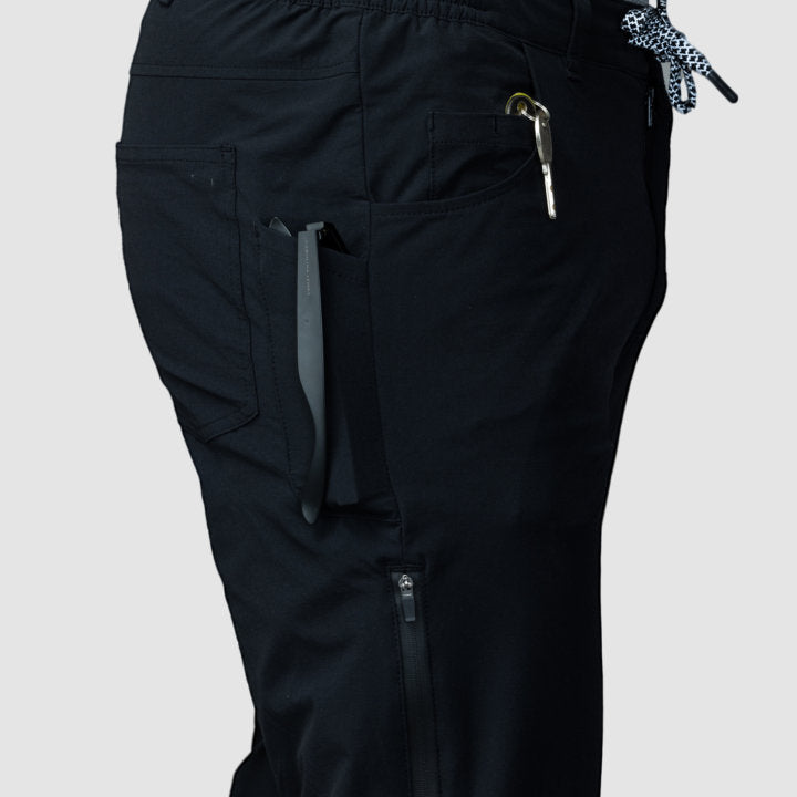 Men's Eco Trail Trousers in Black