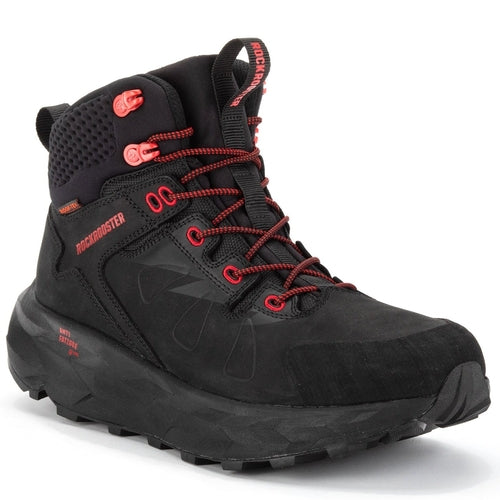 RockRooster Farmington Black 6'' Waterproof Hiking Boots