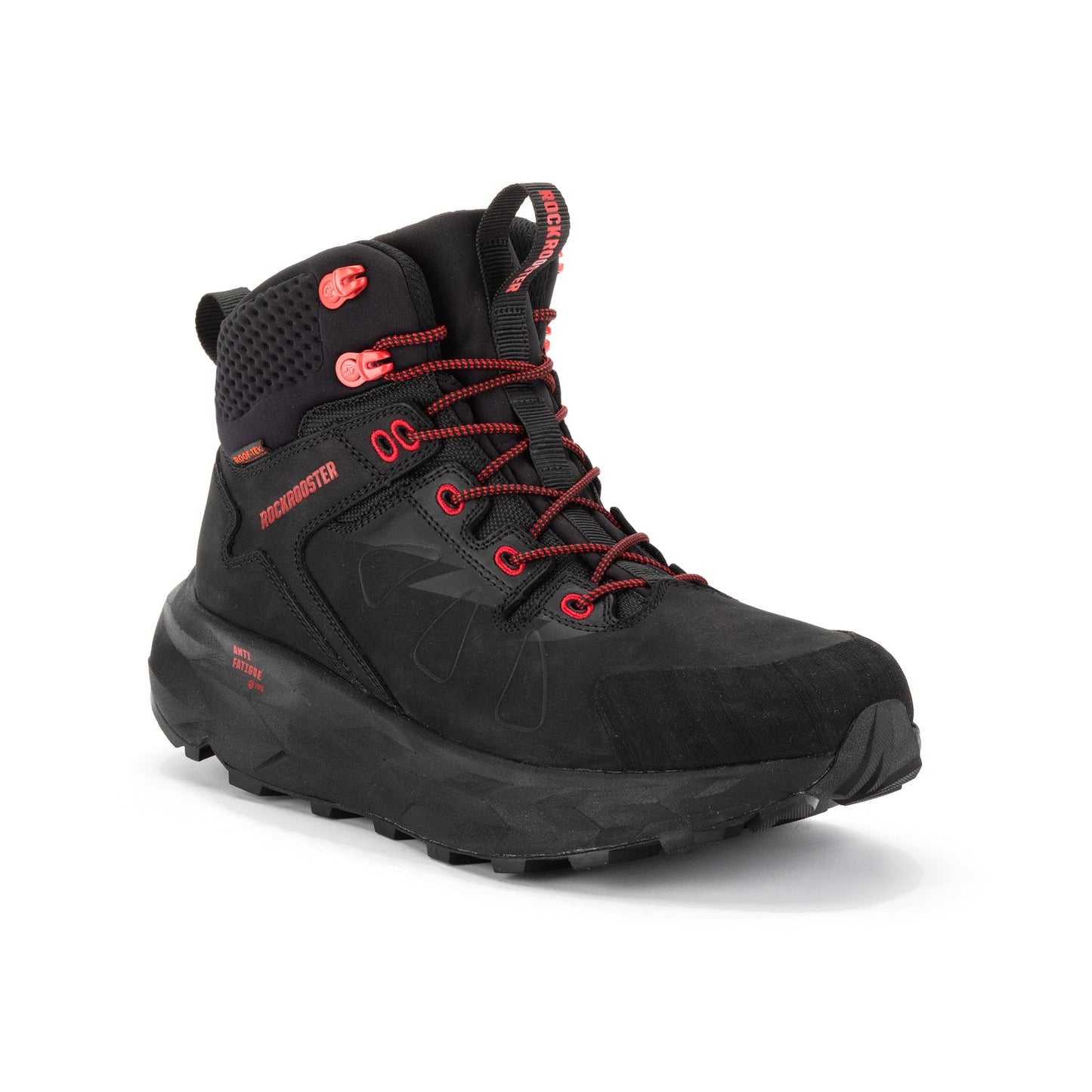 RockRooster Farmington Black 6'' Waterproof Hiking Boots