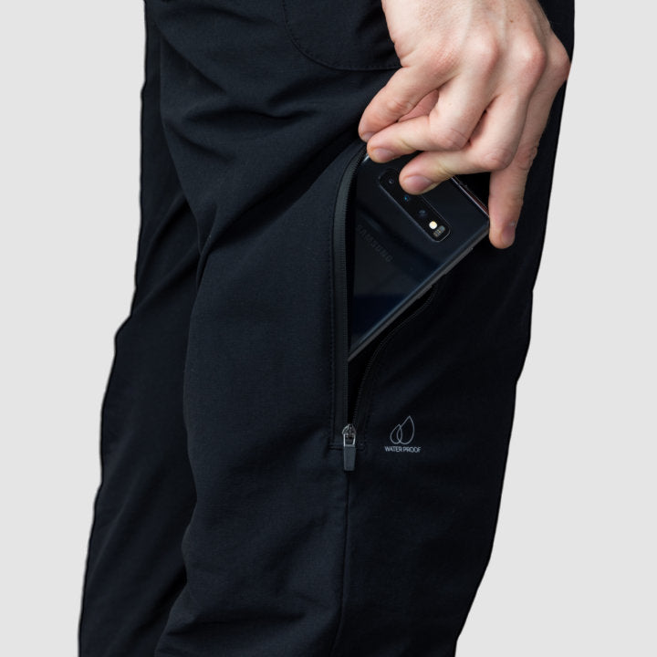 Men's Eco Trail Trousers in Black