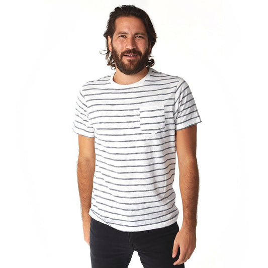 Rick Striped Henley Tee