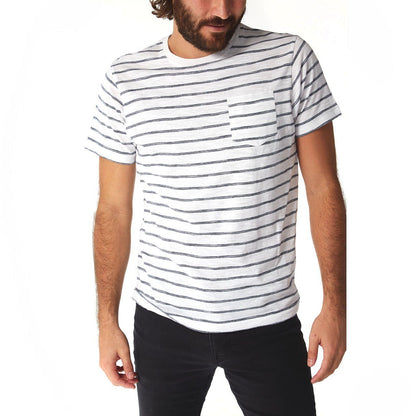 Rick Striped Henley Tee