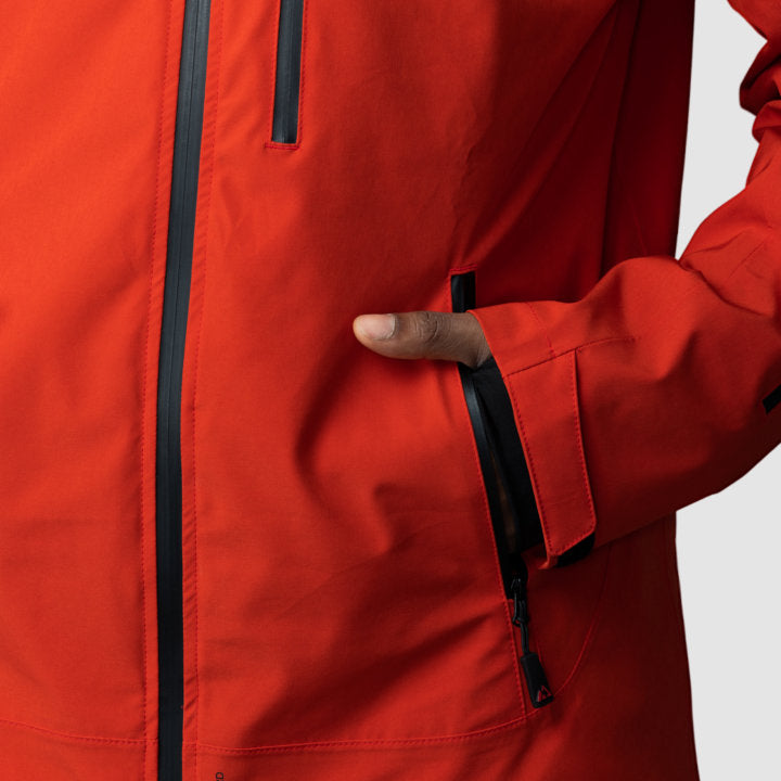 Adventure 2.0 Men's Waterproof Eco Jacket in Red