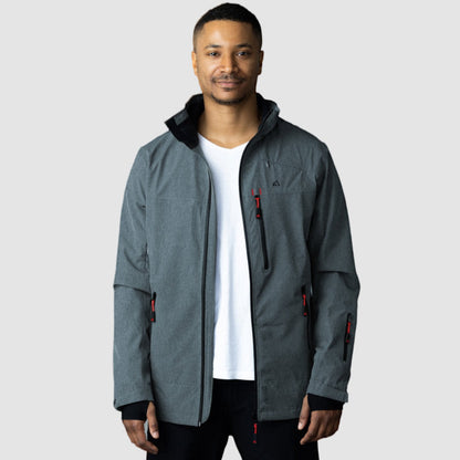 Adventure 2.0 Men's Waterproof Eco Jacket in Gray