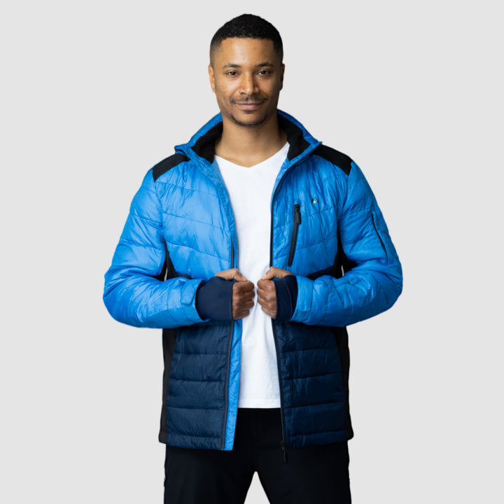 Men's EcoDown Puffer in Blue