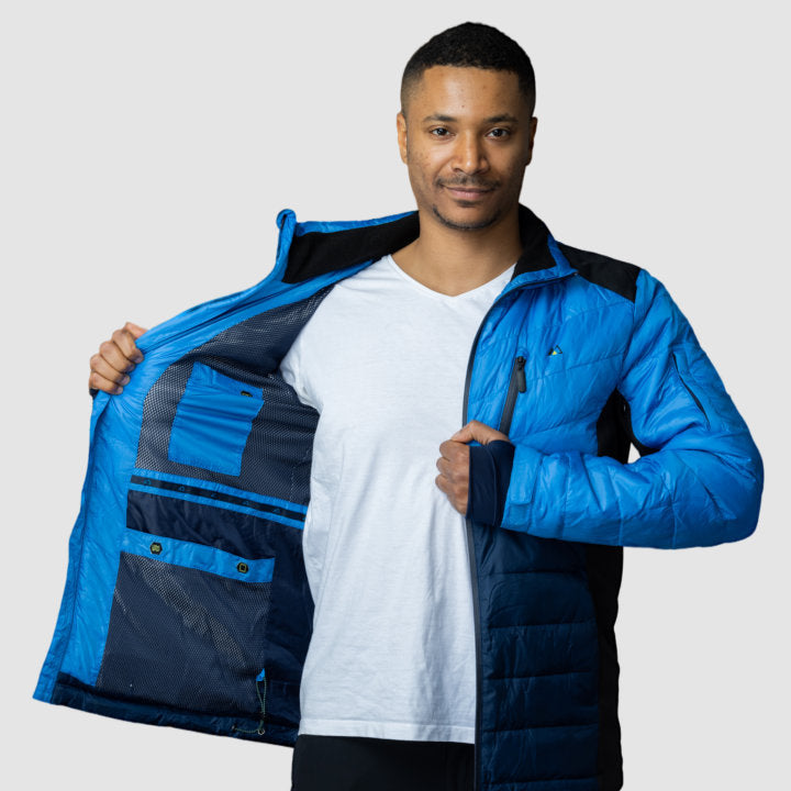 Men's EcoDown Puffer in Blue