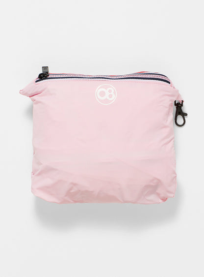 Packable Rain Jacket in Peach