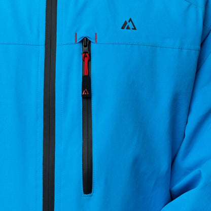 Adventure 2.0 Men's Waterproof Eco Jacket in Light Blue