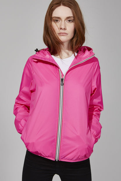 Packable Rain Jacket in Pink