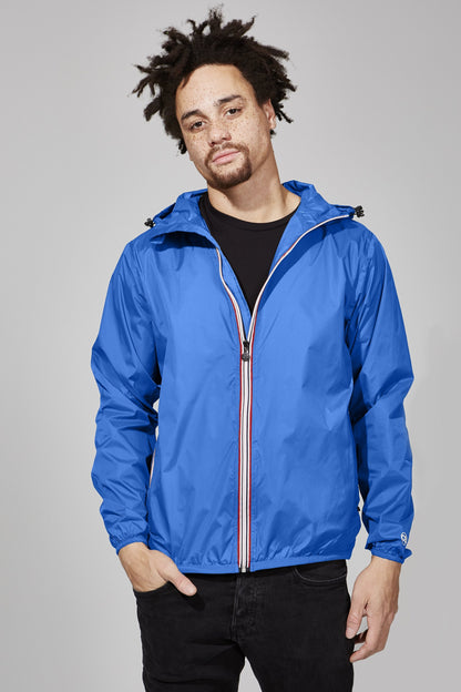 Packable Rain Jacket in Royal Blue