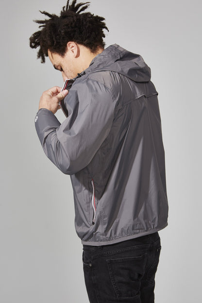 Packable Rain Jacket in Grey