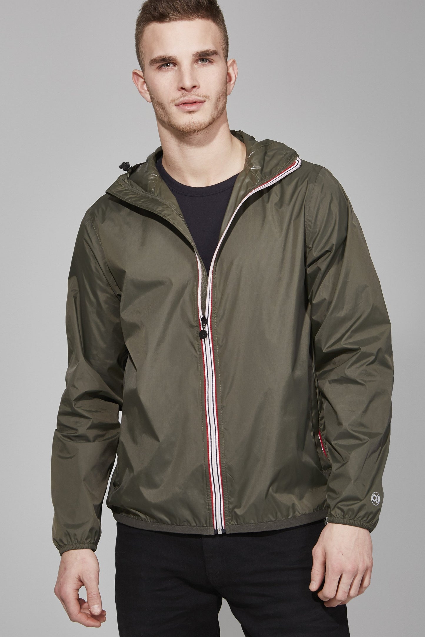 Packable Rain Jacket in Torba