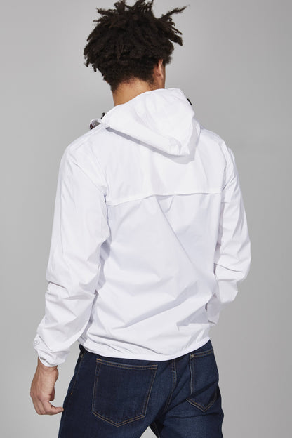 Packable Rain Jacket in White