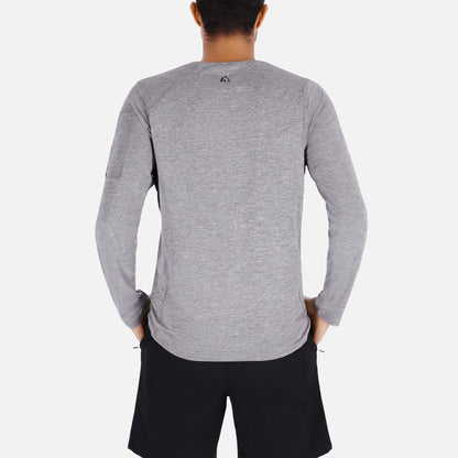 QuickDry Long Sleeve Eco Top in Grey