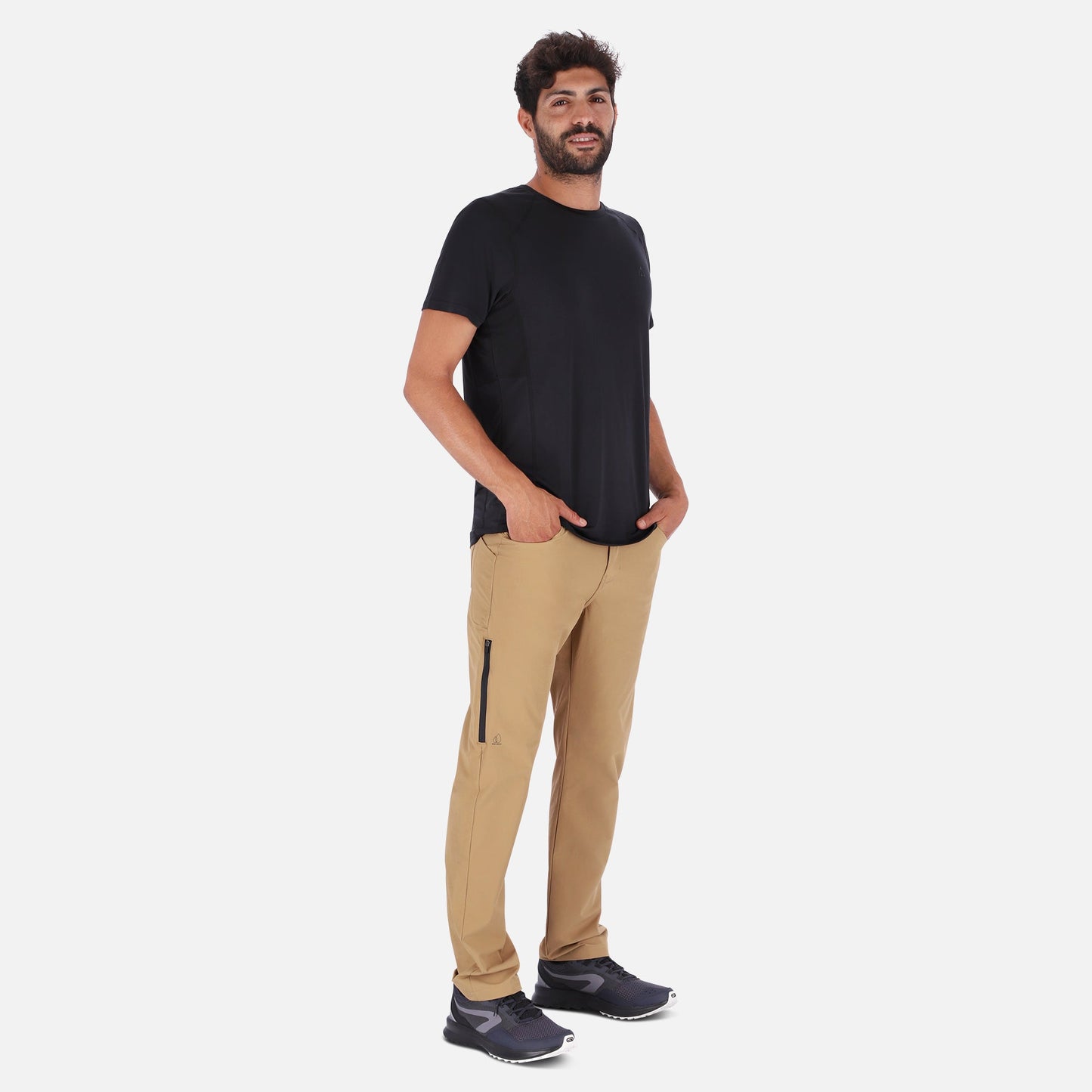 Men's Eco Trail Trousers in Beige