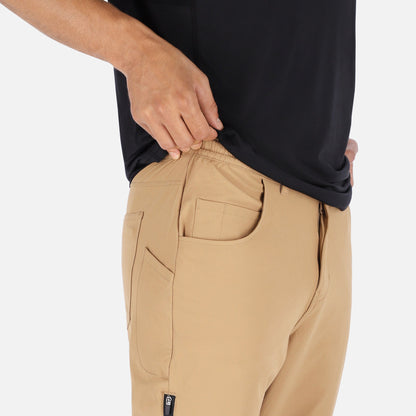 Men's Eco Trail Trousers in Beige