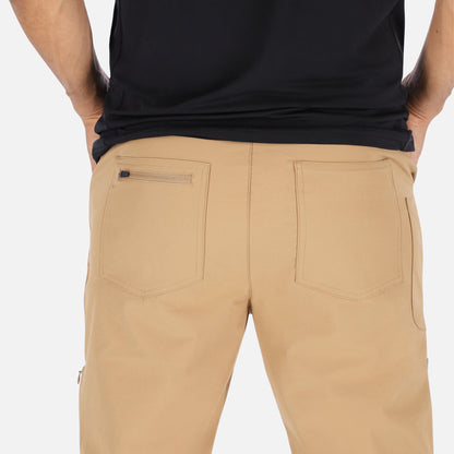 Men's Eco Trail Trousers in Beige