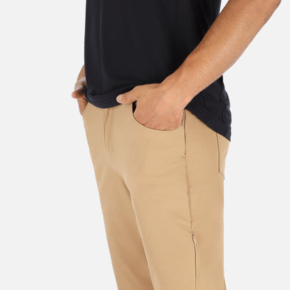 Men's Eco Trail Trousers in Beige