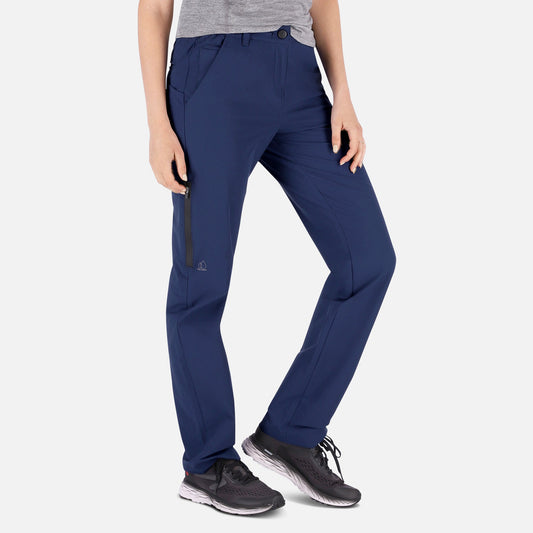 Women's Lightweight Eco Trail Trousers in Navy Blue