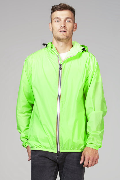 Packable Rain Jacket in Green