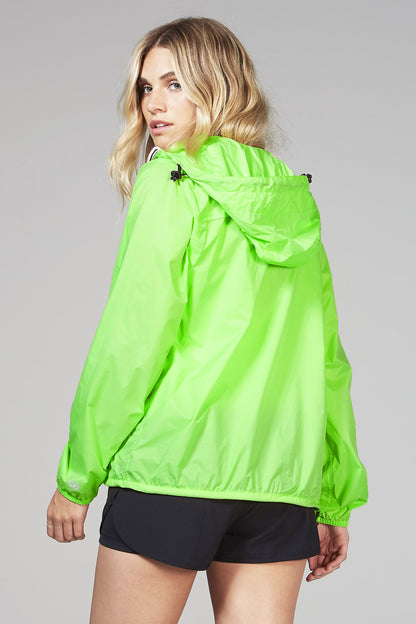 Packable Rain Jacket in Green