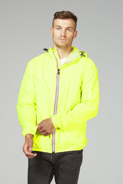 Packable Rain Jacket in Yellow