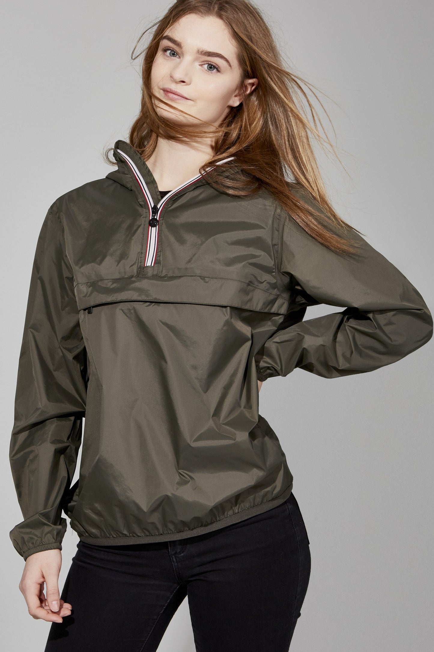 Quarter Zip Waterproof Pullover in Torba