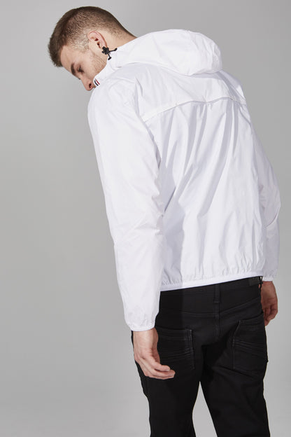 Quarter Zip Packable Waterproof in White