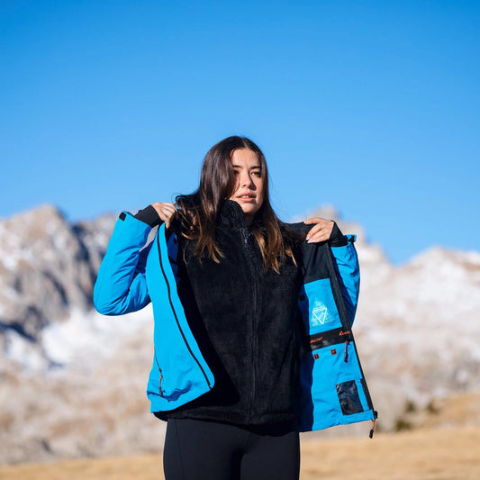 Adventure 2.0 Women's Waterproof Eco Jacket in Light Blue