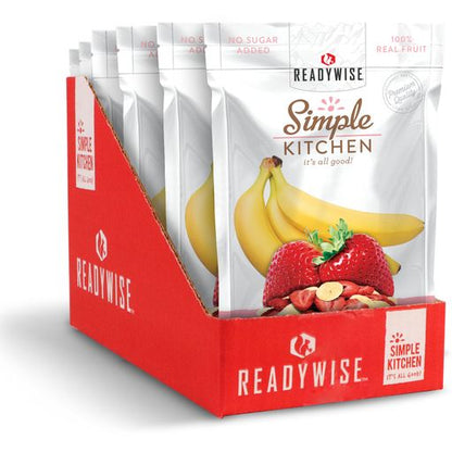 6 CT Case Simple Kitchen Strawberries & Bananas