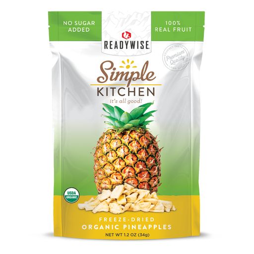 6 CT Case Simple Kitchen Organic FD Pineapple