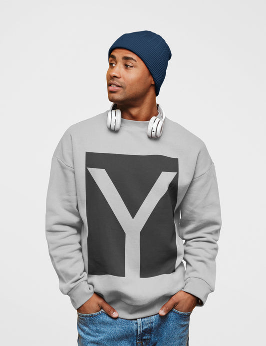 Y Logo Crewneck Sweatshirt