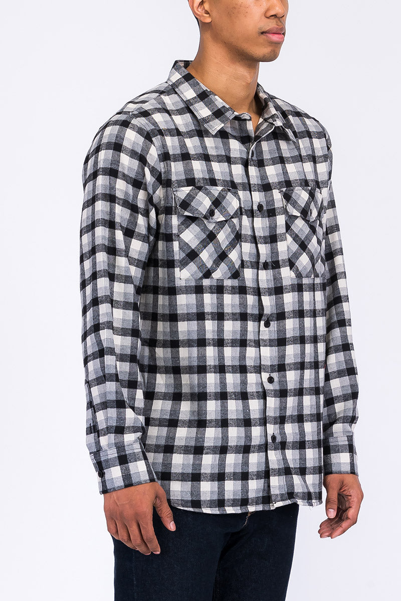 Plaid Flannel Shirt