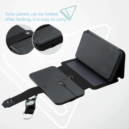 10W Solar Powered Power Bank