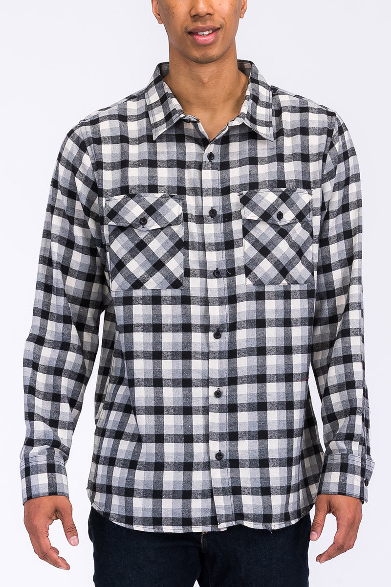 Plaid Flannel Shirt