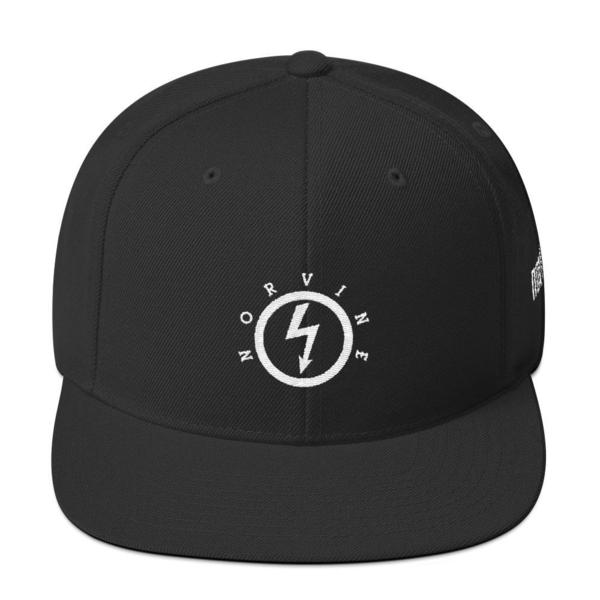 Lightning Black Snapback