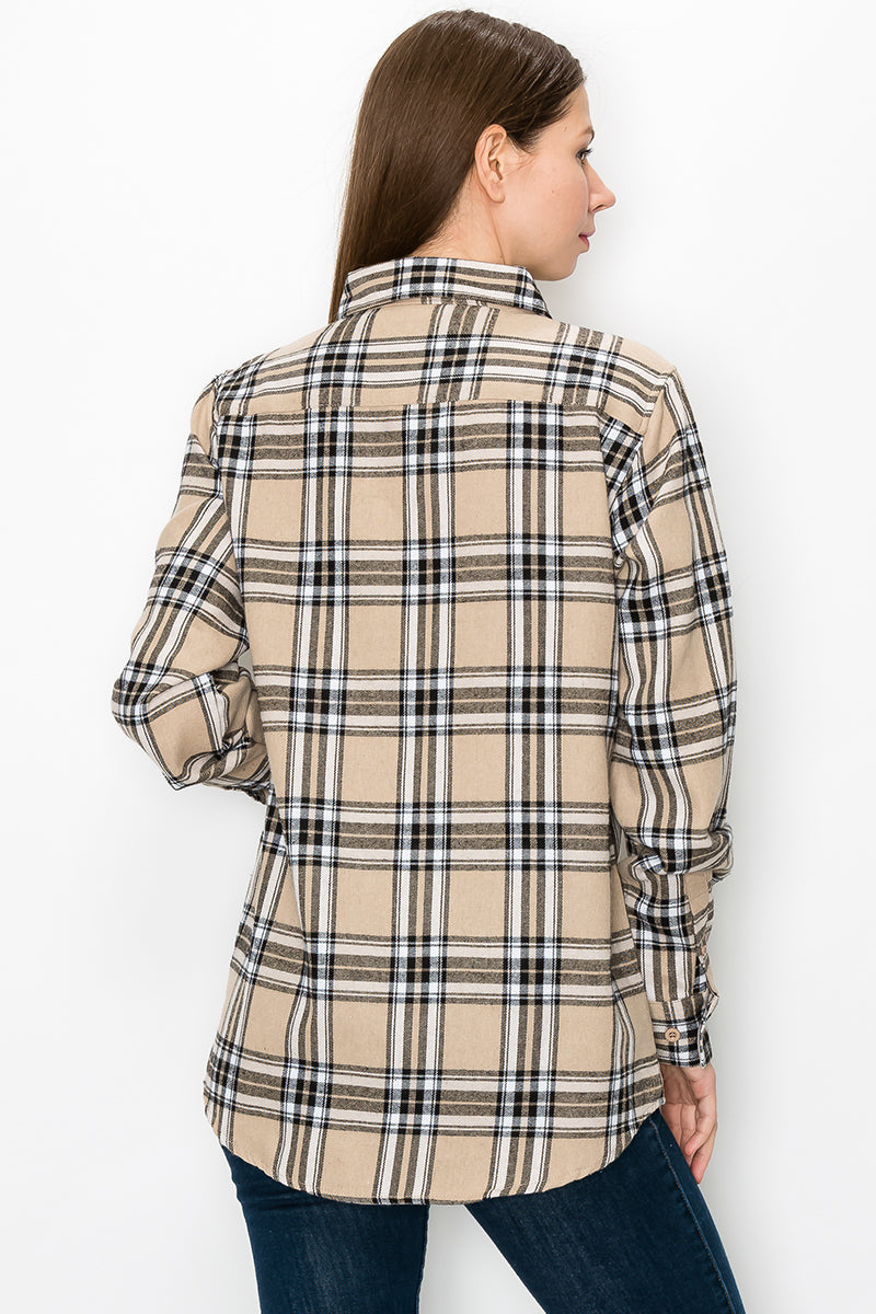 Oversized Flannel Shirt