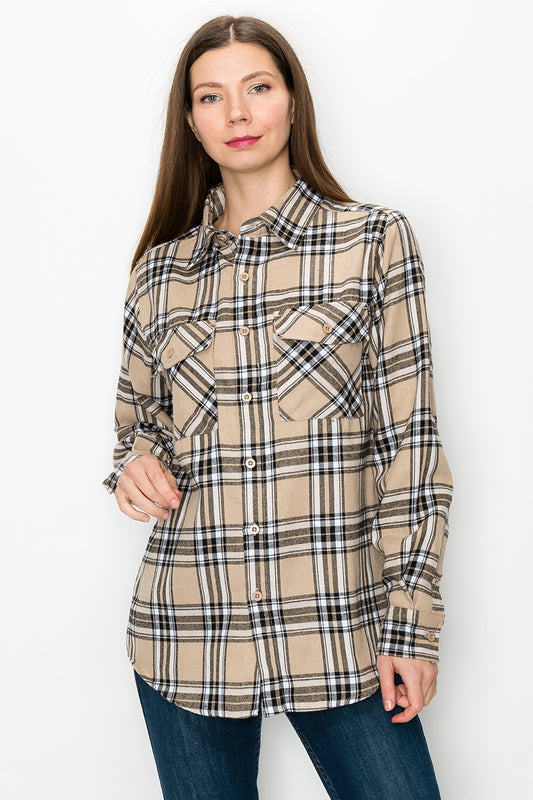 Oversized Flannel Shirt