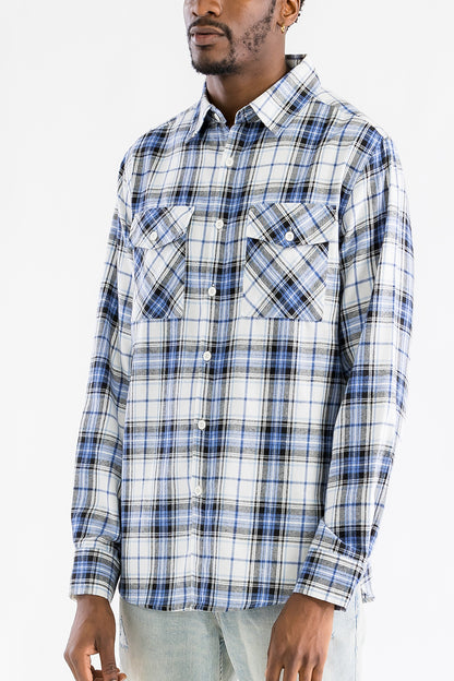 Plaid Flannel Shirt