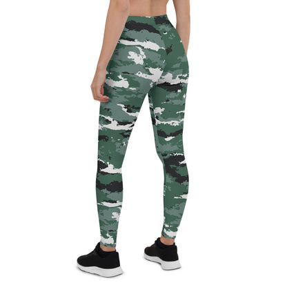 Women's Earth Green Camo Leggings