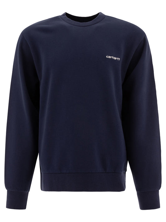 Carhartt WIP Navy Blue Sweatshirt