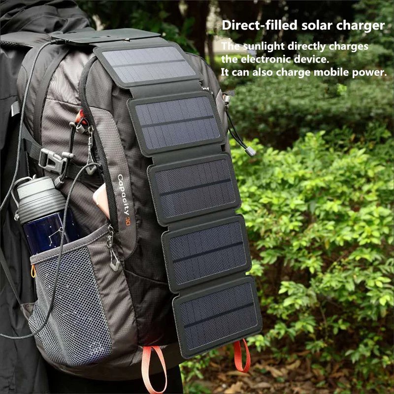 10W Solar Powered Power Bank