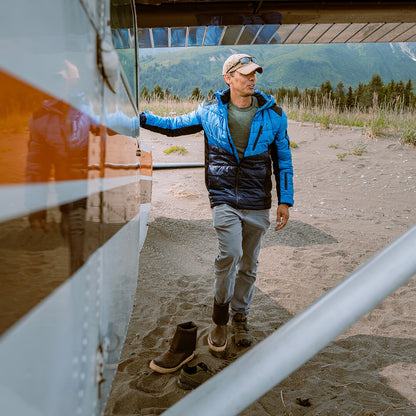 Men's EcoDown Puffer in Blue