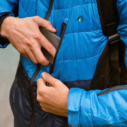 Men's EcoDown Puffer in Blue